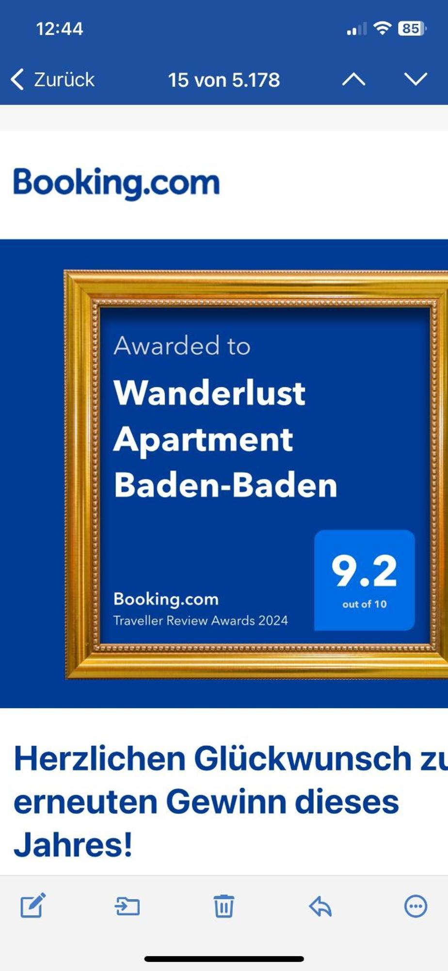 Wanderlust Apartment Baden-Baden Luaran gambar